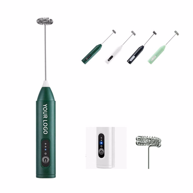 Stainless Steel Whisk Frother for Coffee Drinks