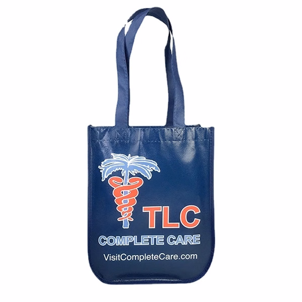 Laminated RPET Shopping Bag with Round Cornered