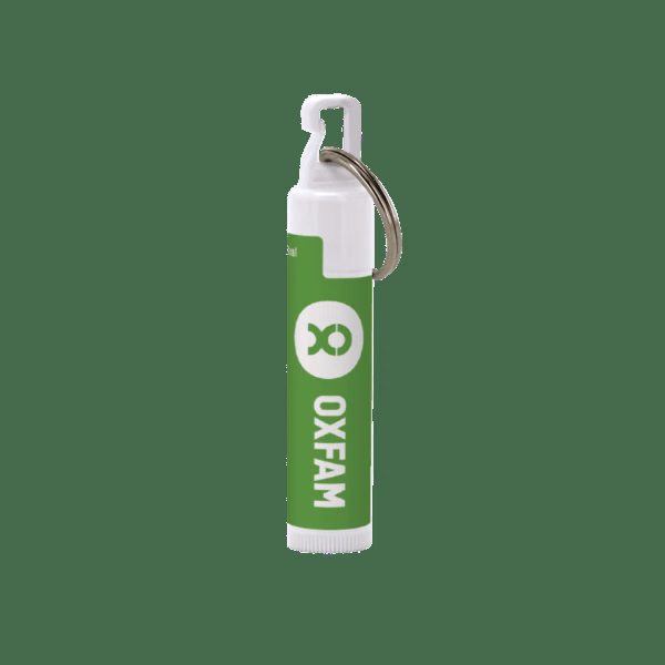 Economy Lip Balm with Metal Split-Ring