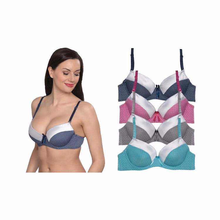 Women's Plus Size Bras - Assorted Color 36C-44D Light Padding Underwire