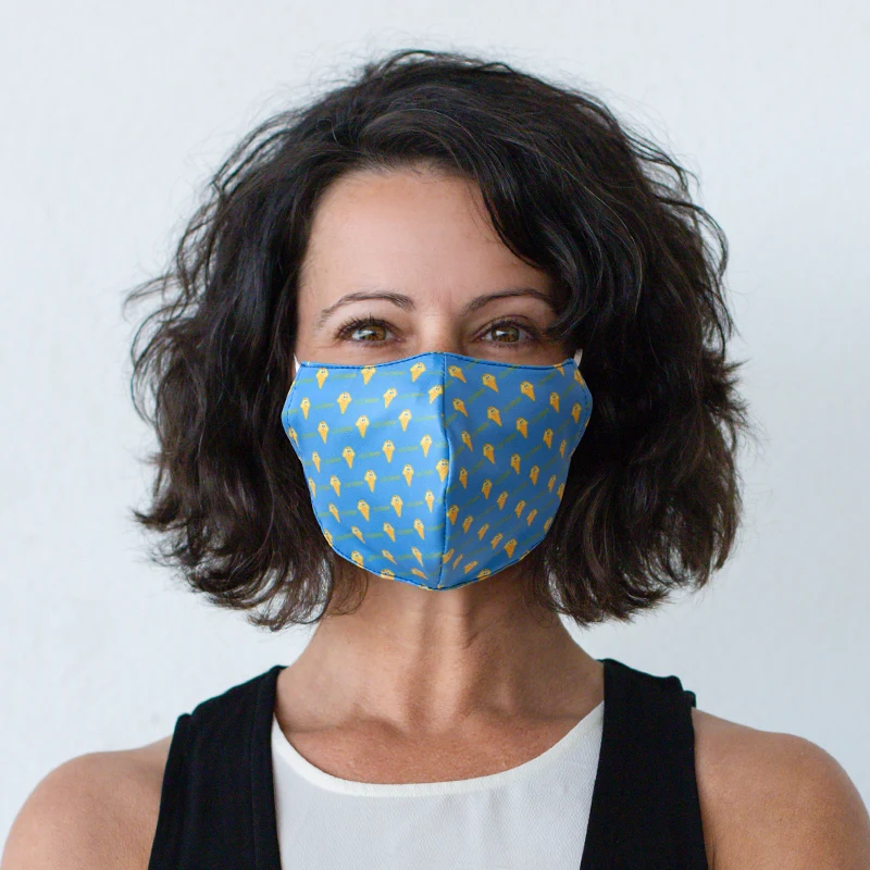 Adjustable Comfortable Full Color Face Mask 1