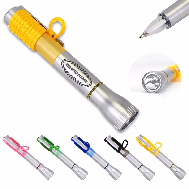 2 in 1 Necklace Flashlight & Pen