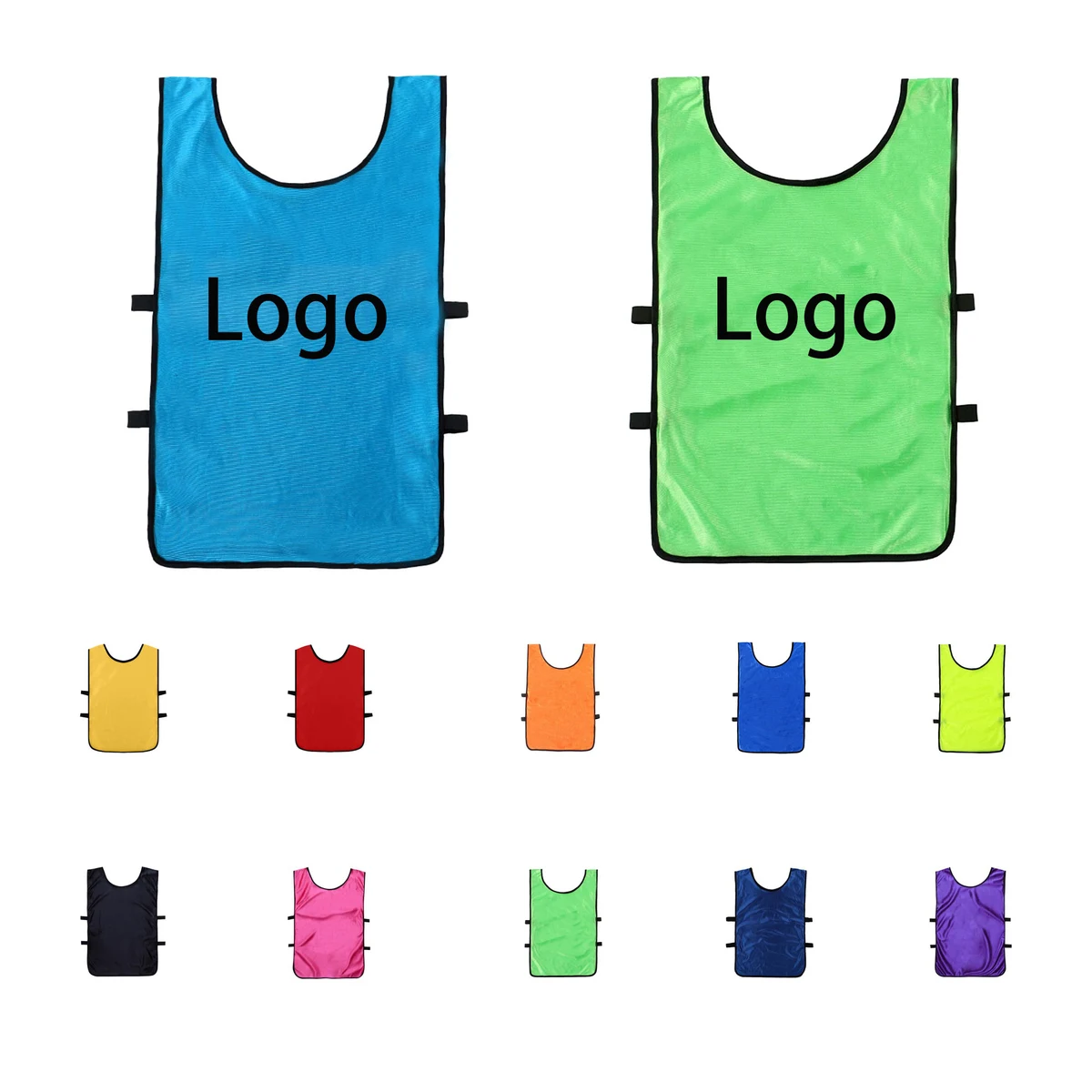 Colorful Adult Volunteer Event Advertising Vest 1