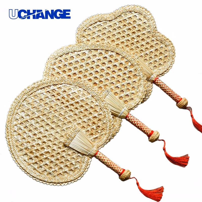 Handmade Straw Hand Fan Tool