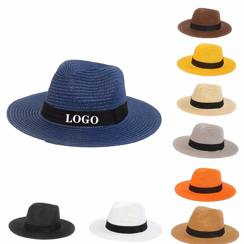 MOQ 10 pcs Panama Paper Straw Hat Unisex