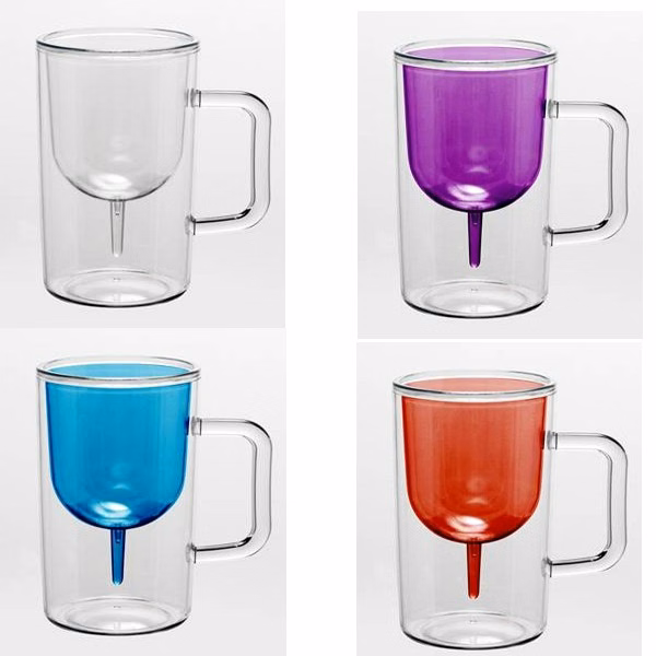 Upside Down Double-Walled Beer and Wing Mug