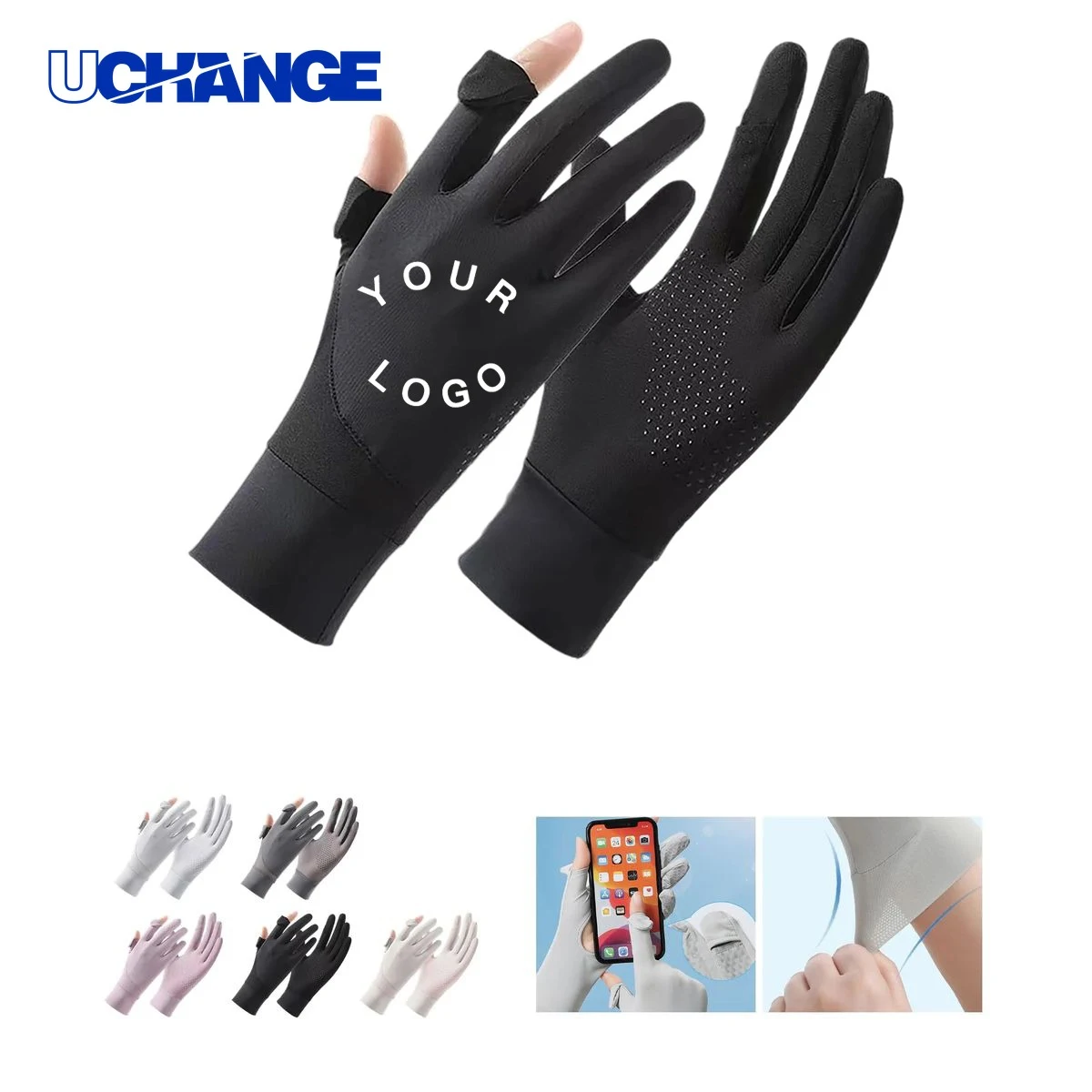 Abrasion Resistant UV Gloves Pair for Outdoor Use 1