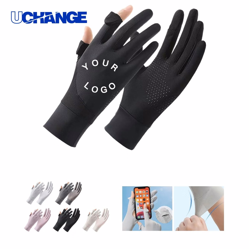 Abrasion Resistant UV Gloves Pair for Outdoor Use