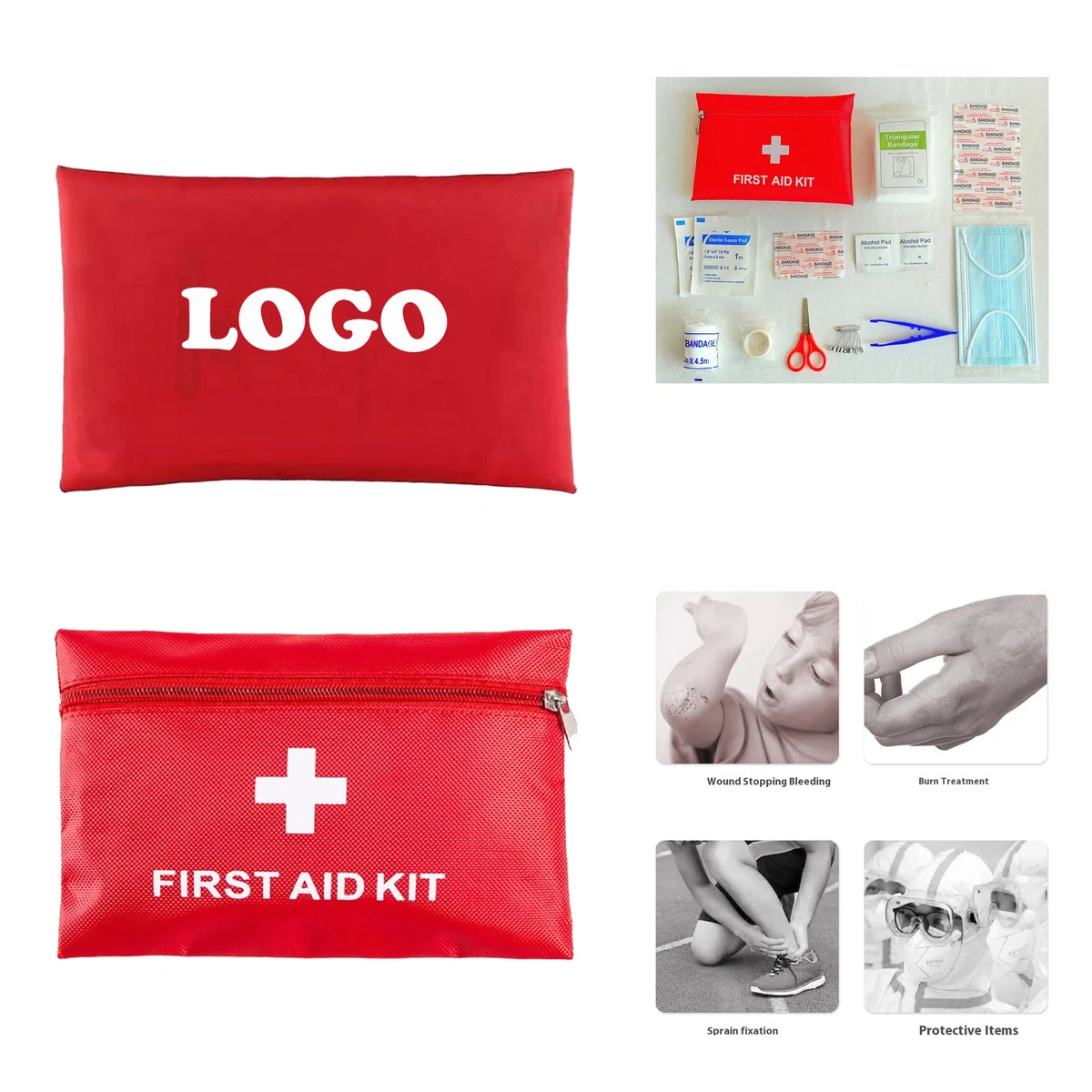 MOQ 50 pcs Custom First Aid Kit 1