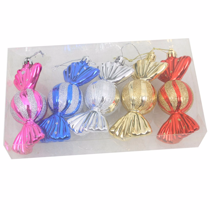 Christmas Tree 5pcs Candy Pendant Set