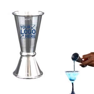 20ml/40ml Jiggers W/ Precise Measurement