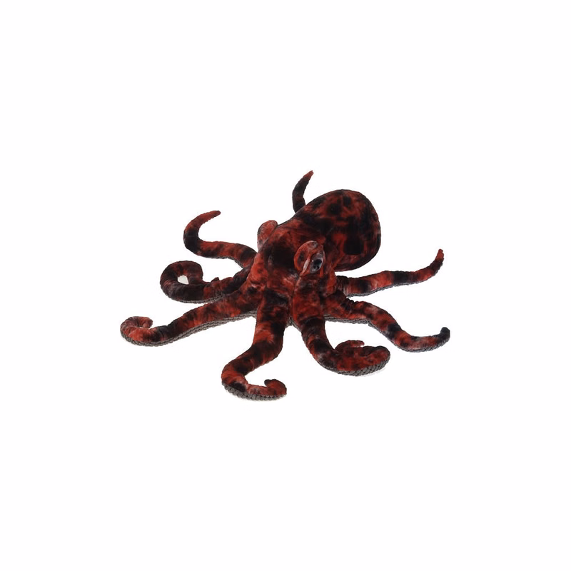 Red Octopus Plush Toys - 16"