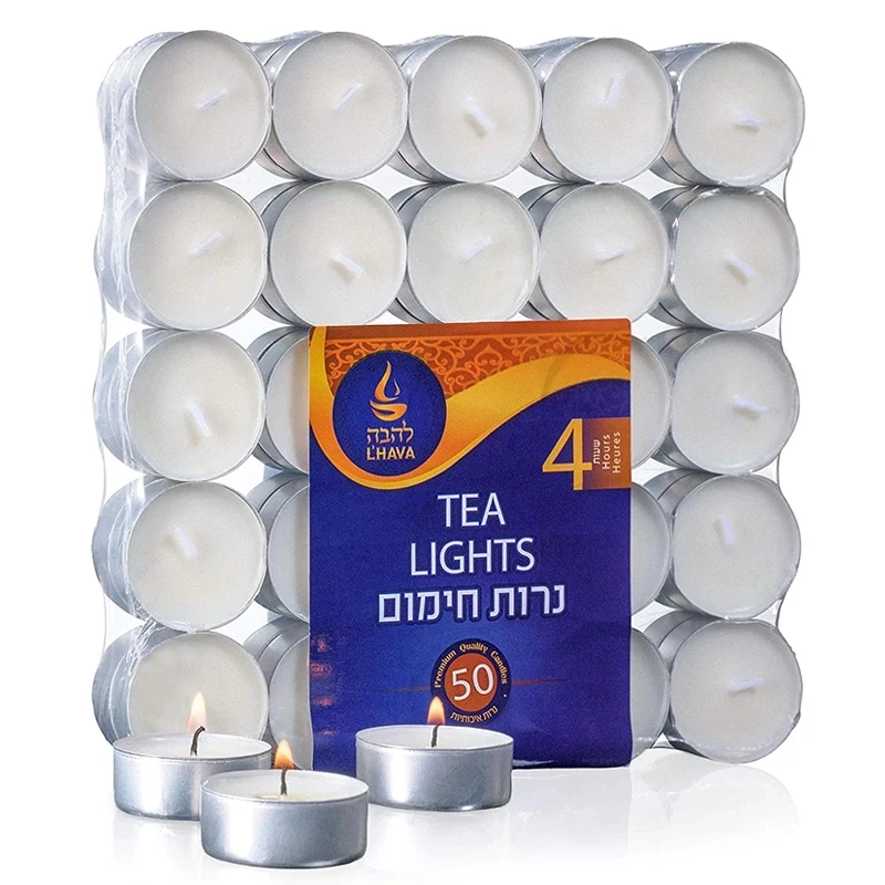 Tealight Candles - 4 Hour - 50 Pack 1