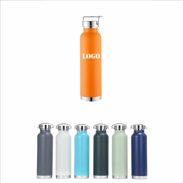 22 Oz Outdoor Portable Sports Water Bottle for Commutes, Fitness and Travel