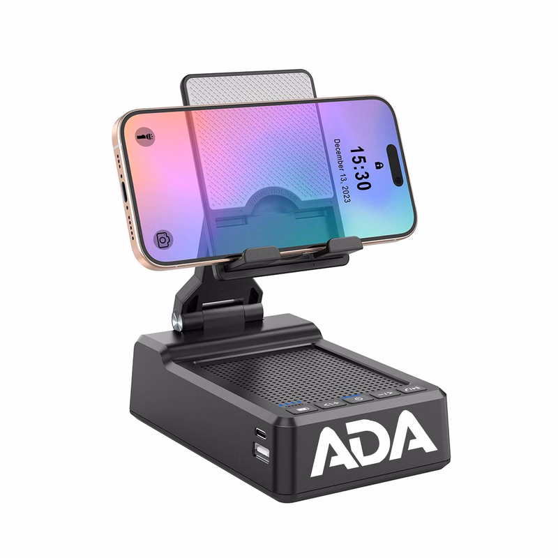 2 in 1 Plastic Foldable Wireless Speaker Phone Stand