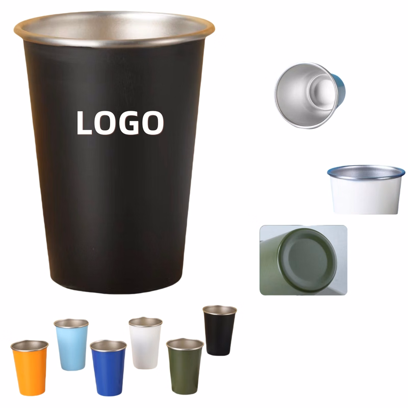 Single-Wall Stainless Steel Drinking Cup