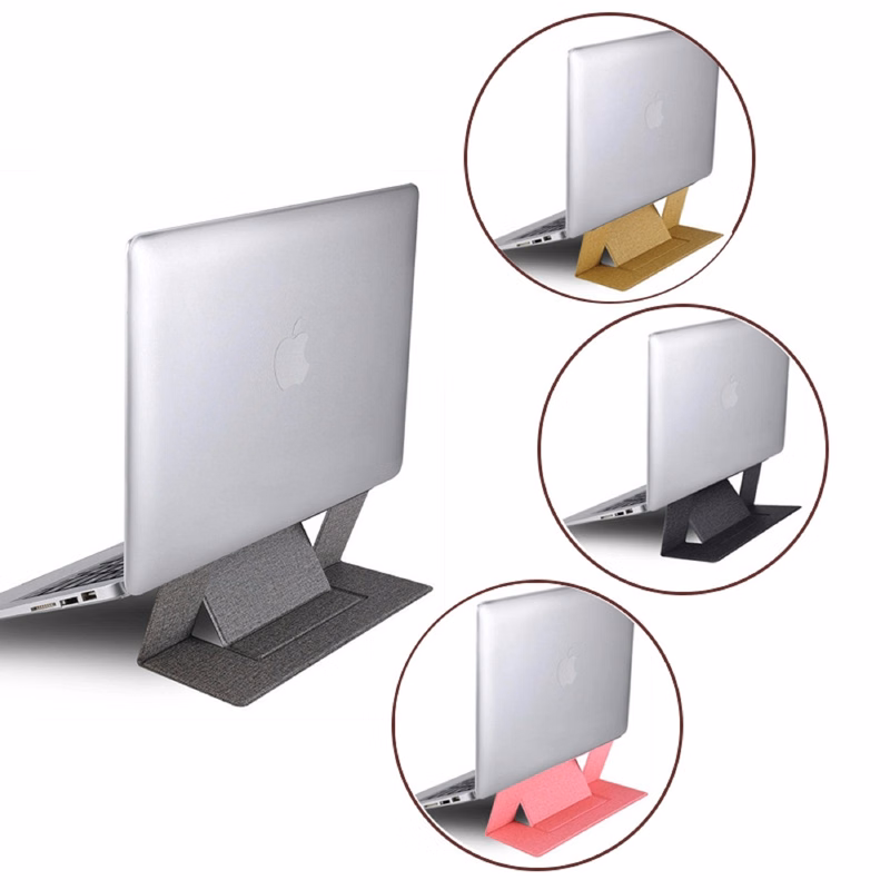 Adjustable PU Laptop Stand