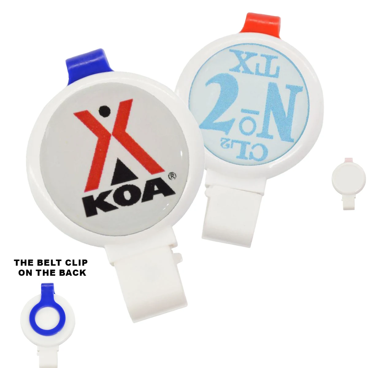 Lanyard badge reel w/ Plastic Clip 1