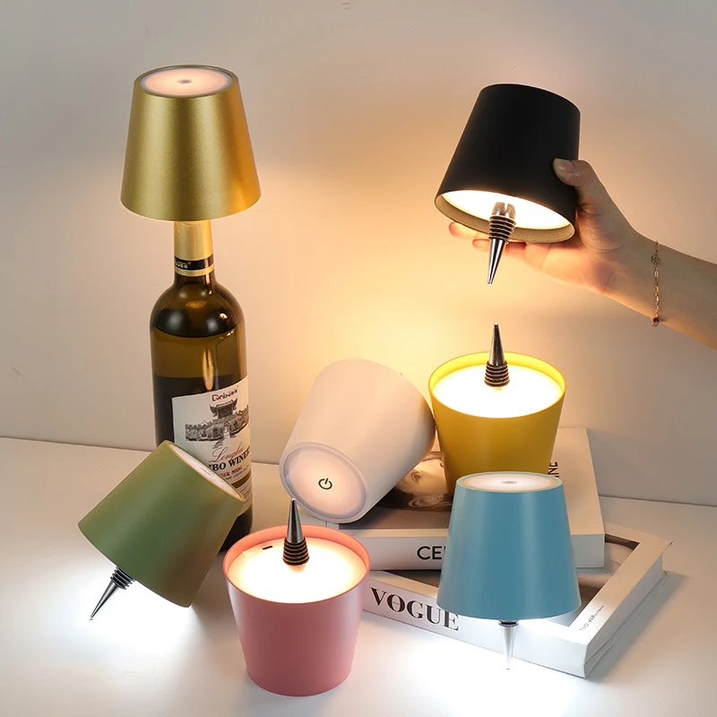 Portable Led Wireless Bottle Lamp 1