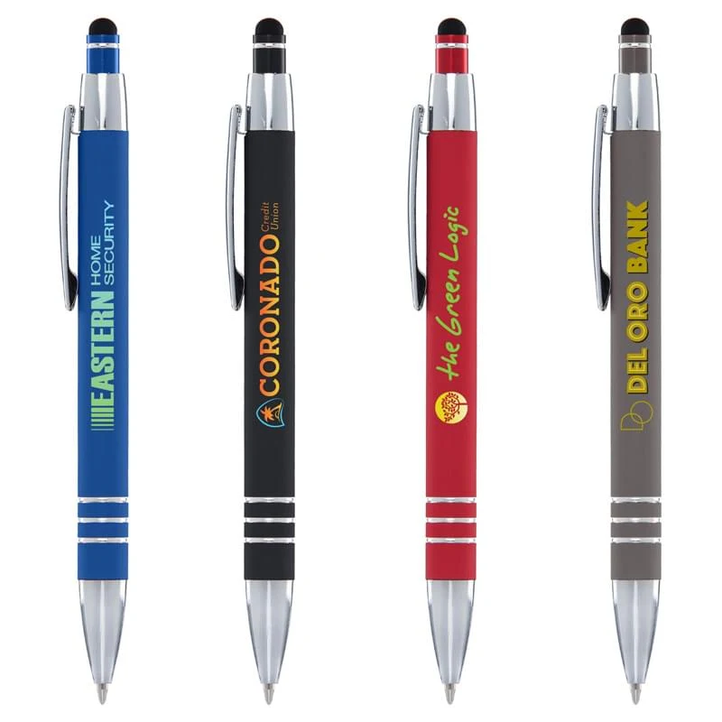 Ultimate Soft w/ Stylus - Laser Engraved - Metal Pen 1