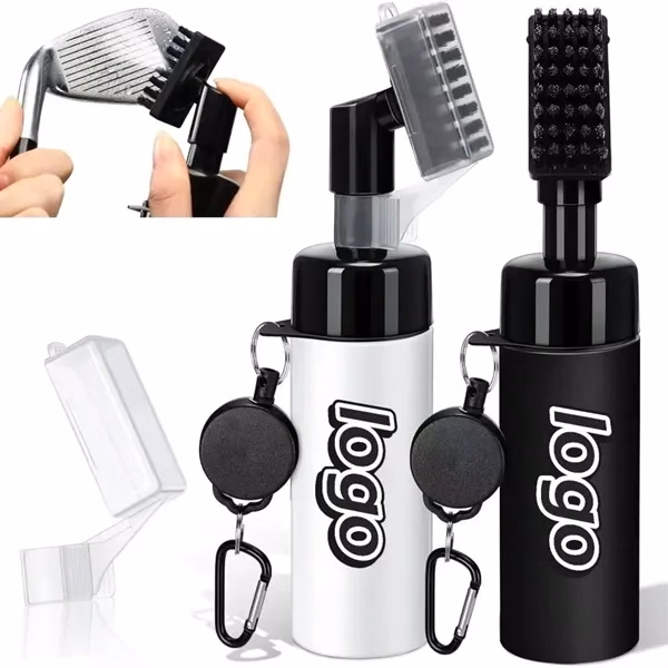 Golf Cleaning Brush with 5 Ounces of Water for Outdoor, Fitness and Travel