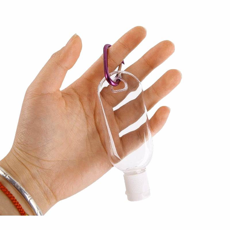 Hand Sanitizer Gel with Carabiner, 1 oz.