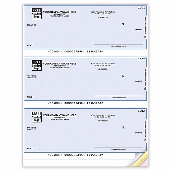 Laser multipurpose check without lines
