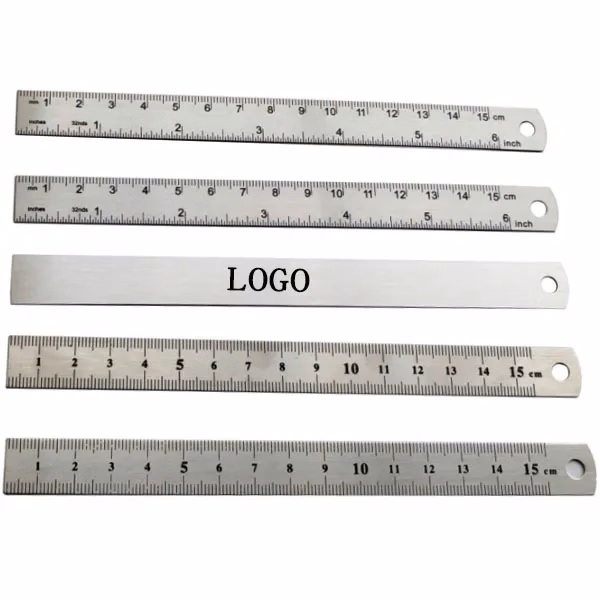 6" Stainless Steel Ruler