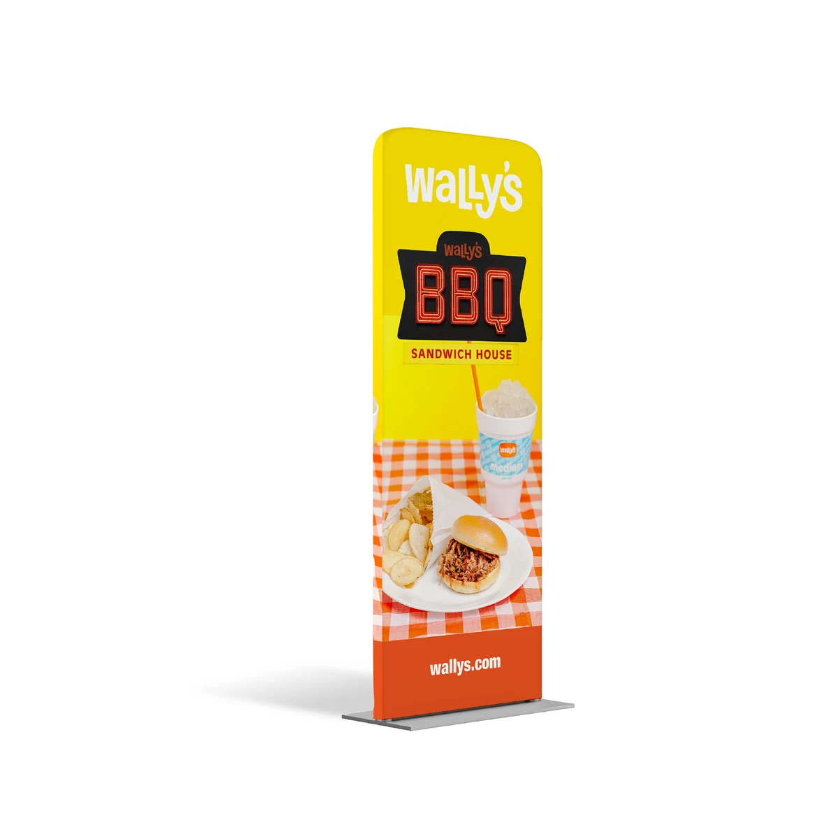 Tension Fabric Stand Double Sided (48" X 90") 1