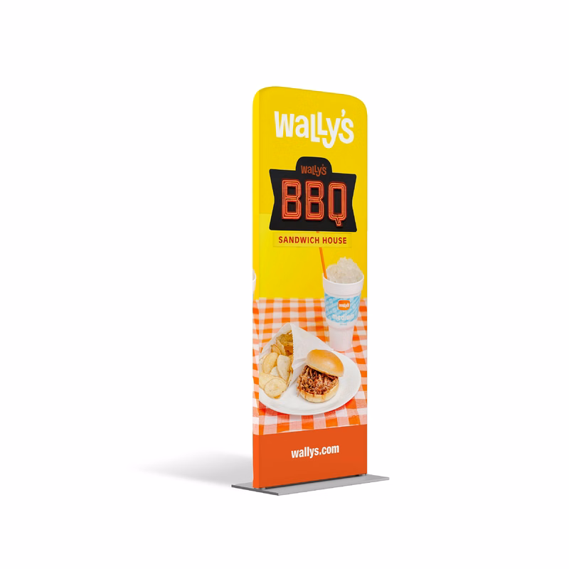 Tension Fabric Stand Double Sided (36" x 90")