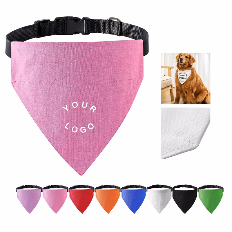 Lightweight Dog Bandana Collar for Photos or Events