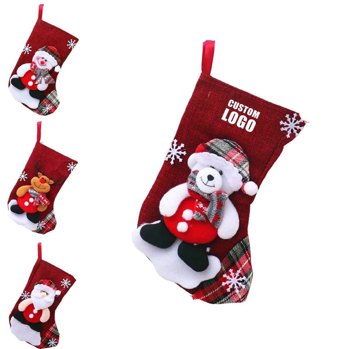 MOQ 10 pcs Christmas Bags 1pc 1