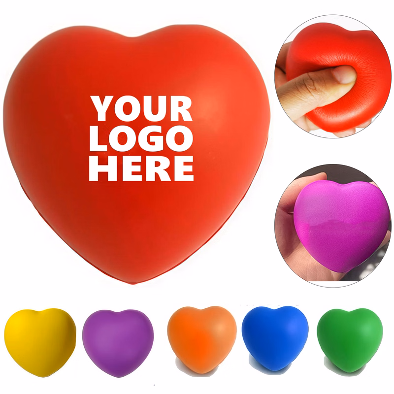 PU Heart Shape Stress Ball