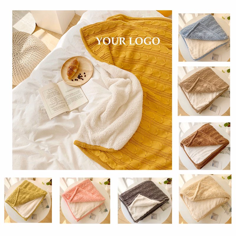 Knitted Heavy Throw Blanket
