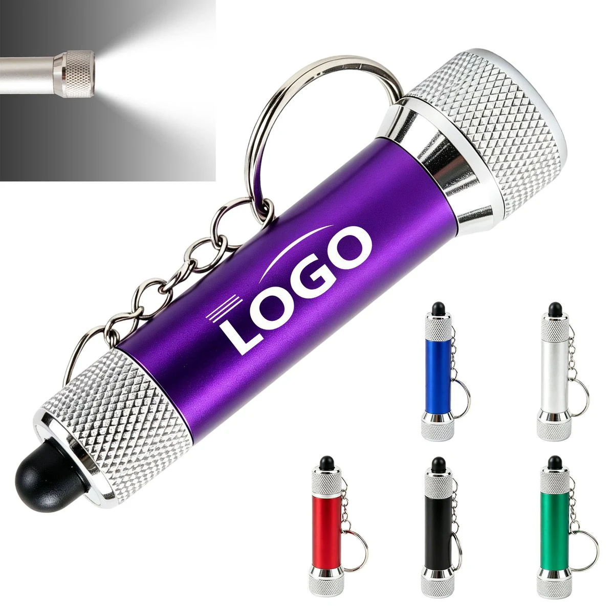 Small LED KeyChain Pocket Flashlight 1