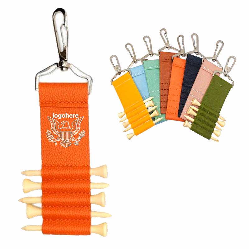 Golf Tee Holder Keychain