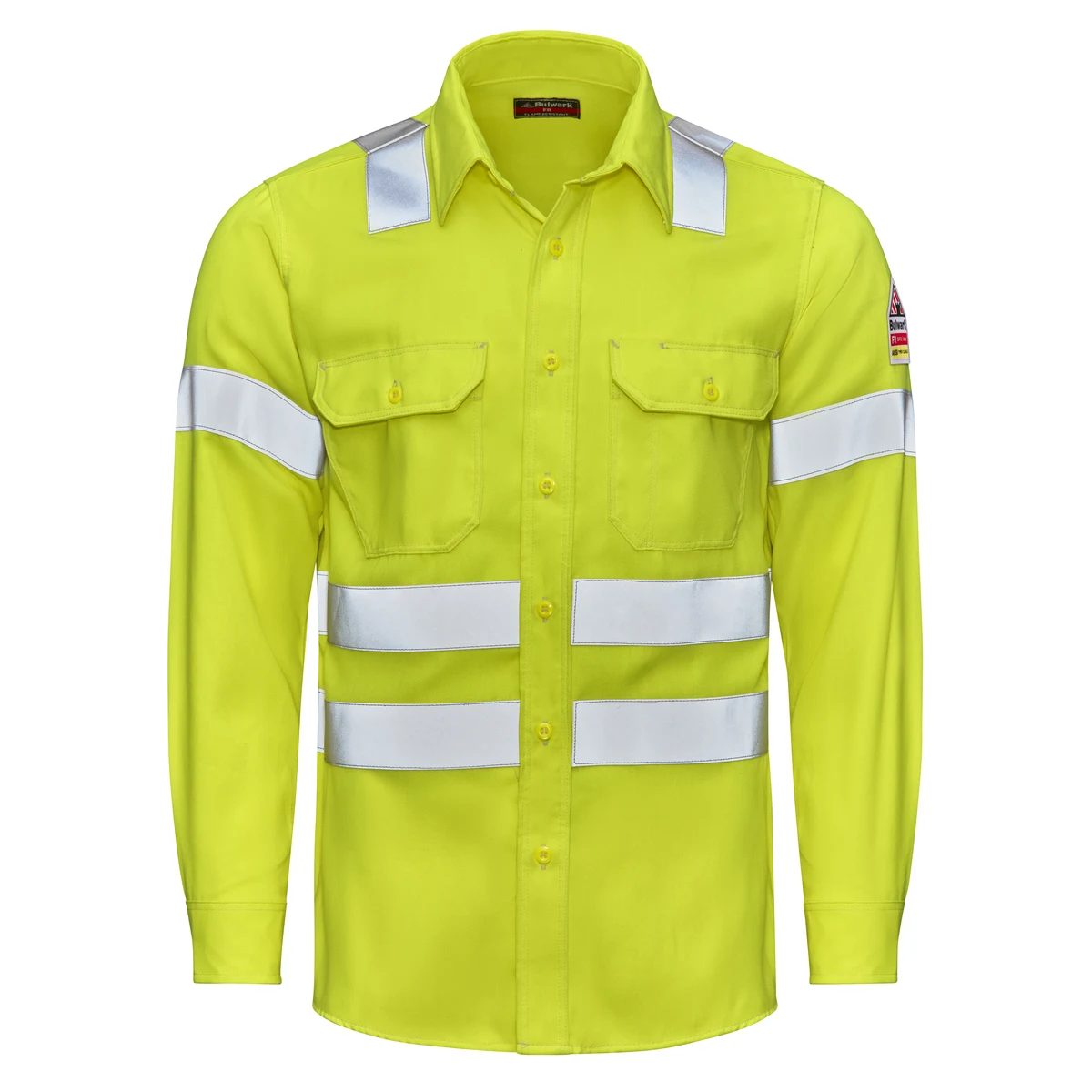 Bulwark® Men's Hi-Visibility Work Shirt 1