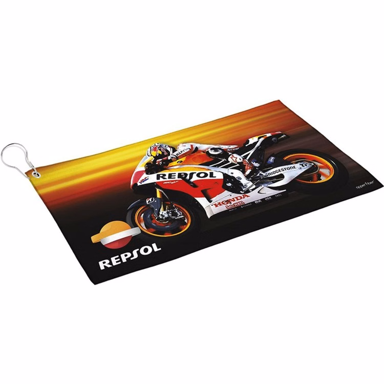Opper Fiber Sports Cleaning Towel w/Sport Clip (18"x 12")