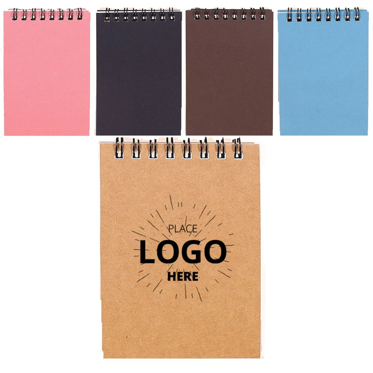 Eco-Friendly A7 Kraft Coil Notebook 1