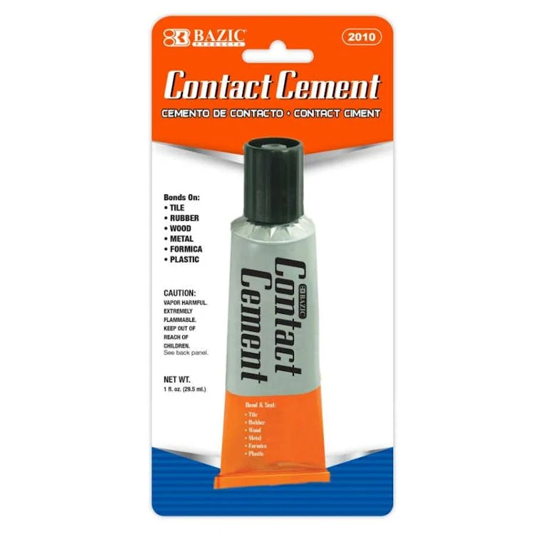 Contact Cement Adhesive - 1 fl oz 1