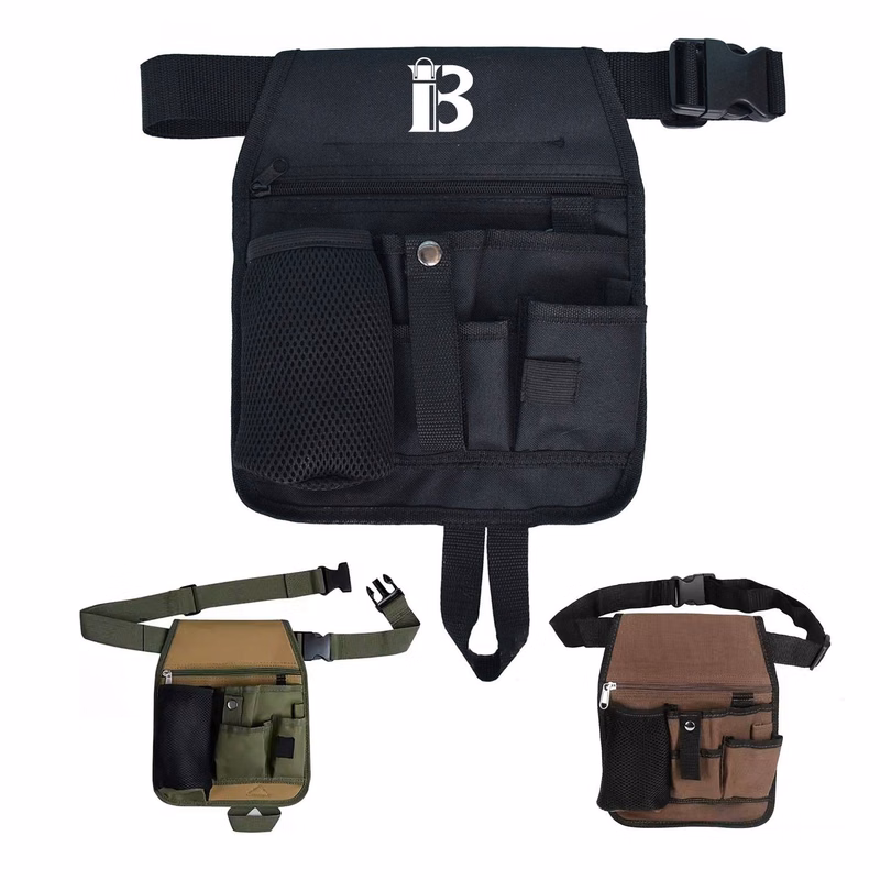 Multi pocket tool waist bag