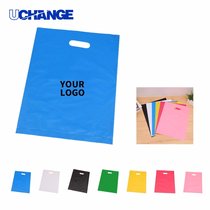Polyethylene Die Cut Handle Tote Bag Carrier