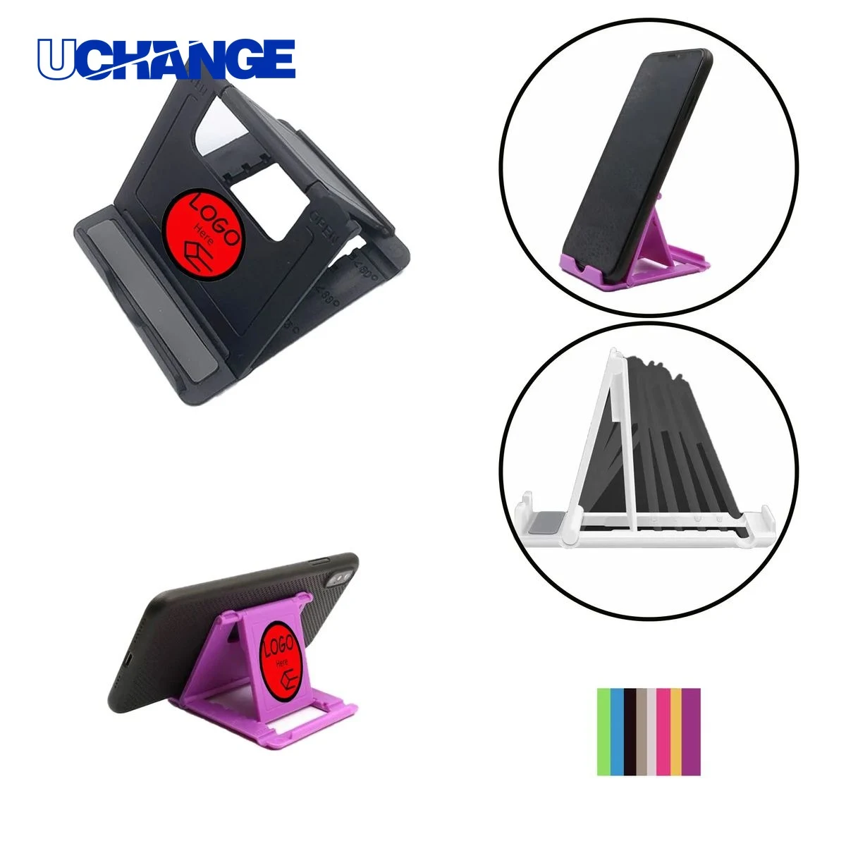 ABS Foldable Desktop Phone Holder Stand 1