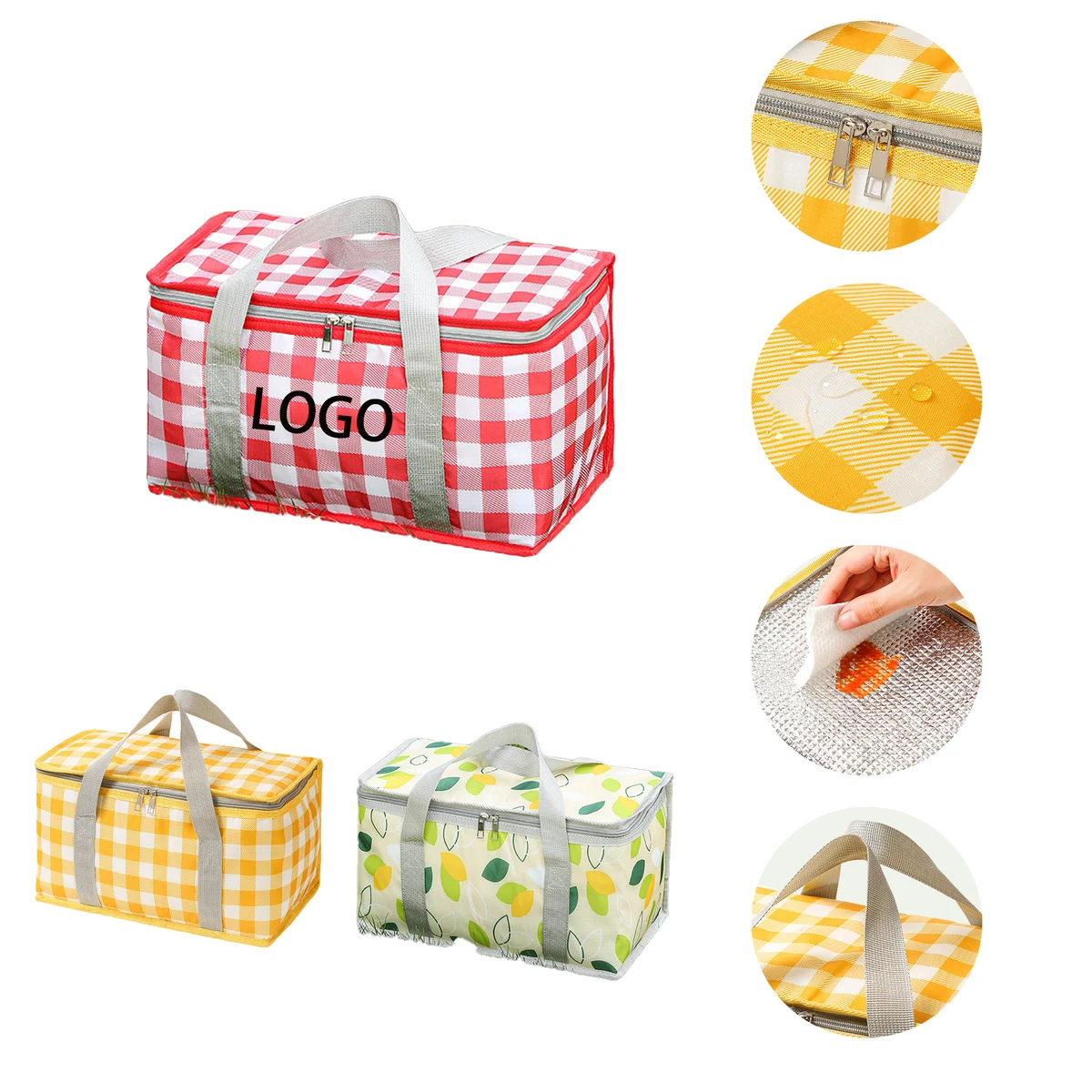 MOQ10 Large-Capacity Picnic Insulated Bag 1
