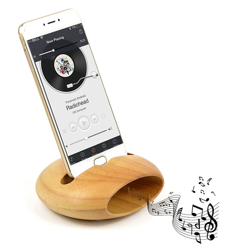Wooden Phone Speaker 1