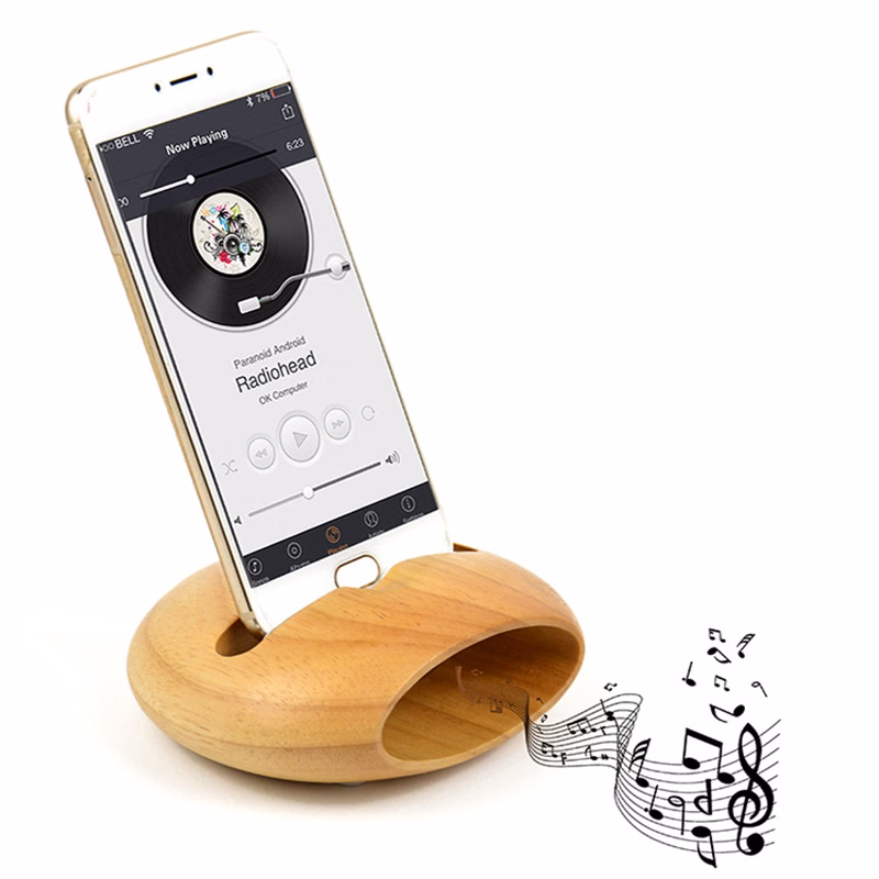 Wooden Phone Speaker
