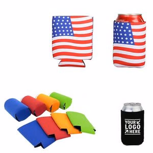 Insulated Neoprene Bottle Cooler With Opener
