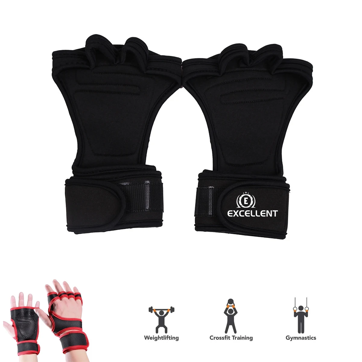 Non-Slip Ventilated Weightlifting Gloves 1