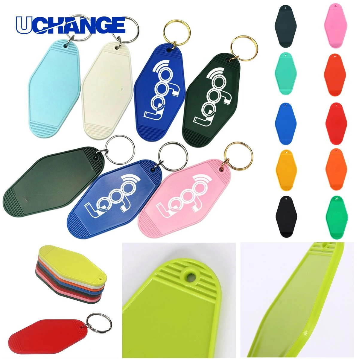 Plastic Key Tag 1
