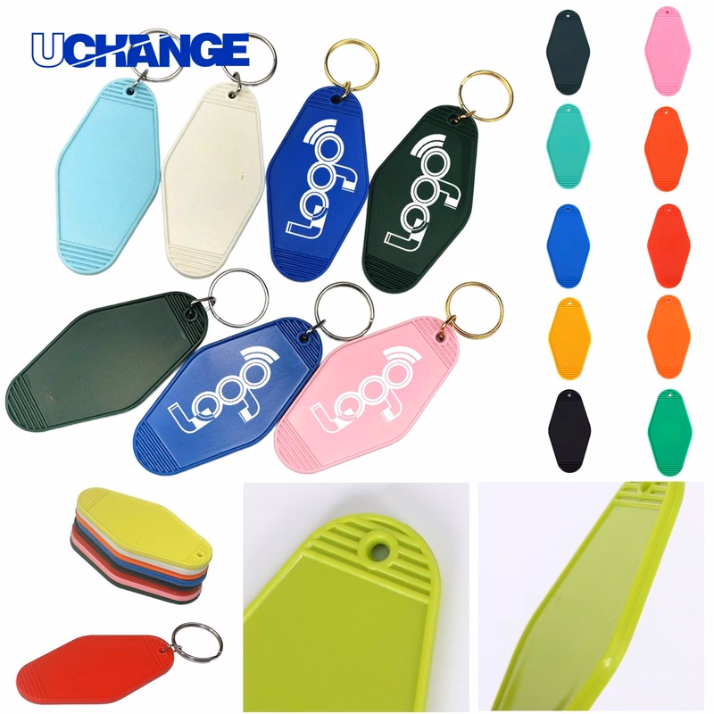 Plastic Key Tag